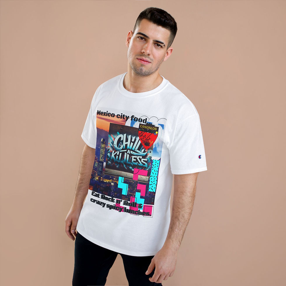 Miniatura: CHILL A KILL LESS -Champion T-Shirt -monday