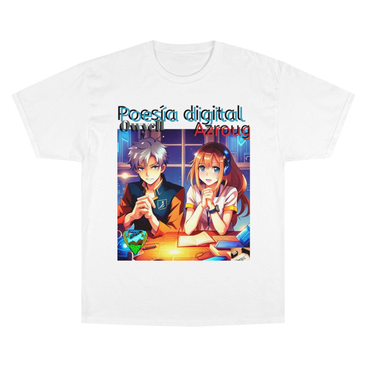 Poesia digital: Carta 2. Champion T-Shirt