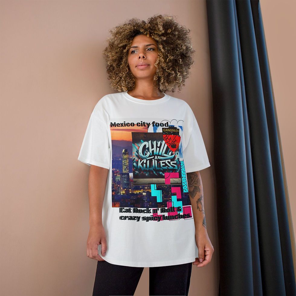 Miniatura: CHILL A KILL LESS -Champion T-Shirt -monday
