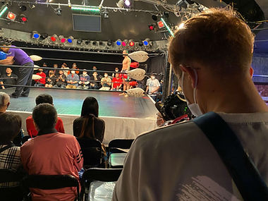 BASSNINJA film the live in the ring