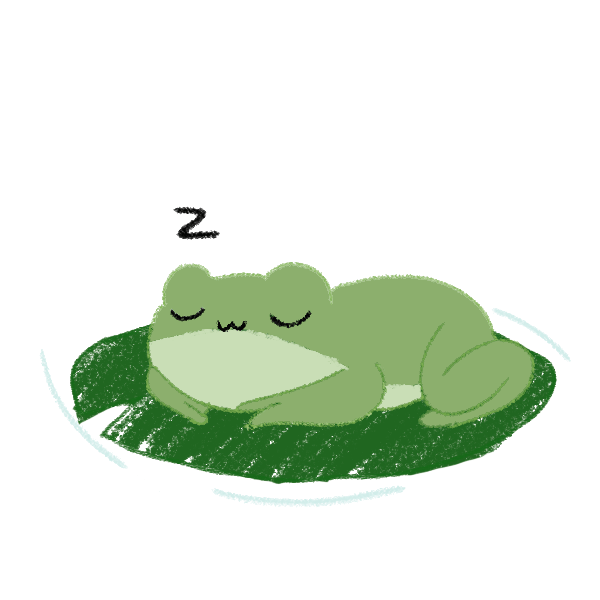 Sleeping-Frog.gif
