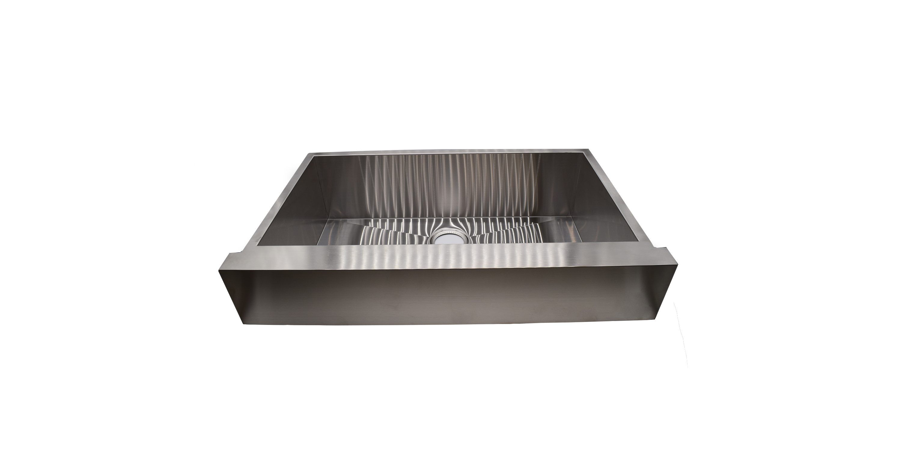 Square Apron Stainless Steel Farmhouse Sink