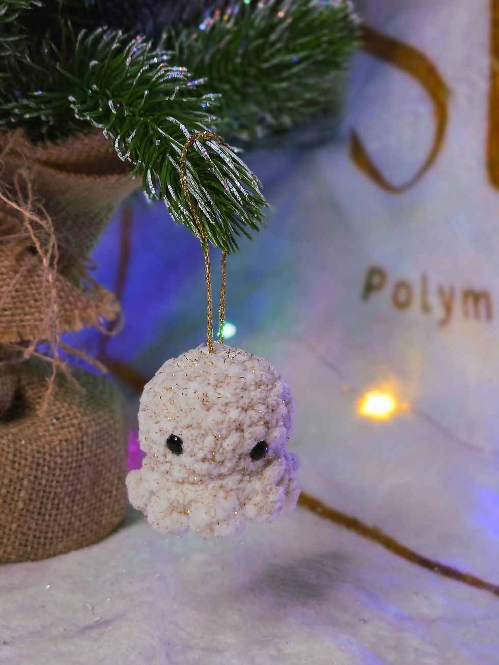 Miniature : Ornement de Noël en crochet ✨️ 🎄🐙