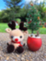 Renne en crochet