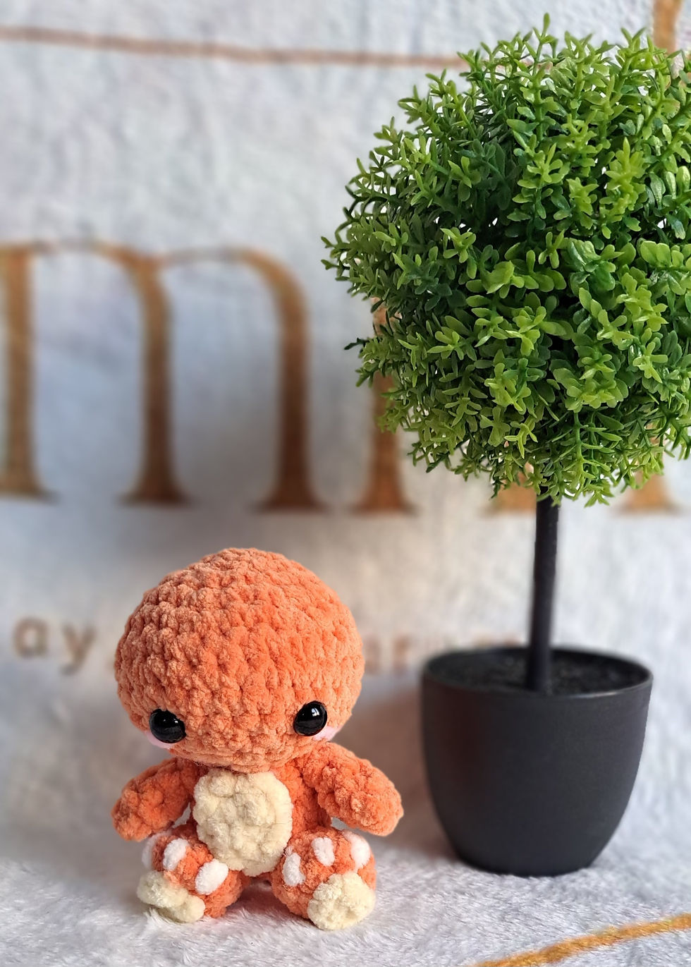 Miniature : Salamèche en crochet
