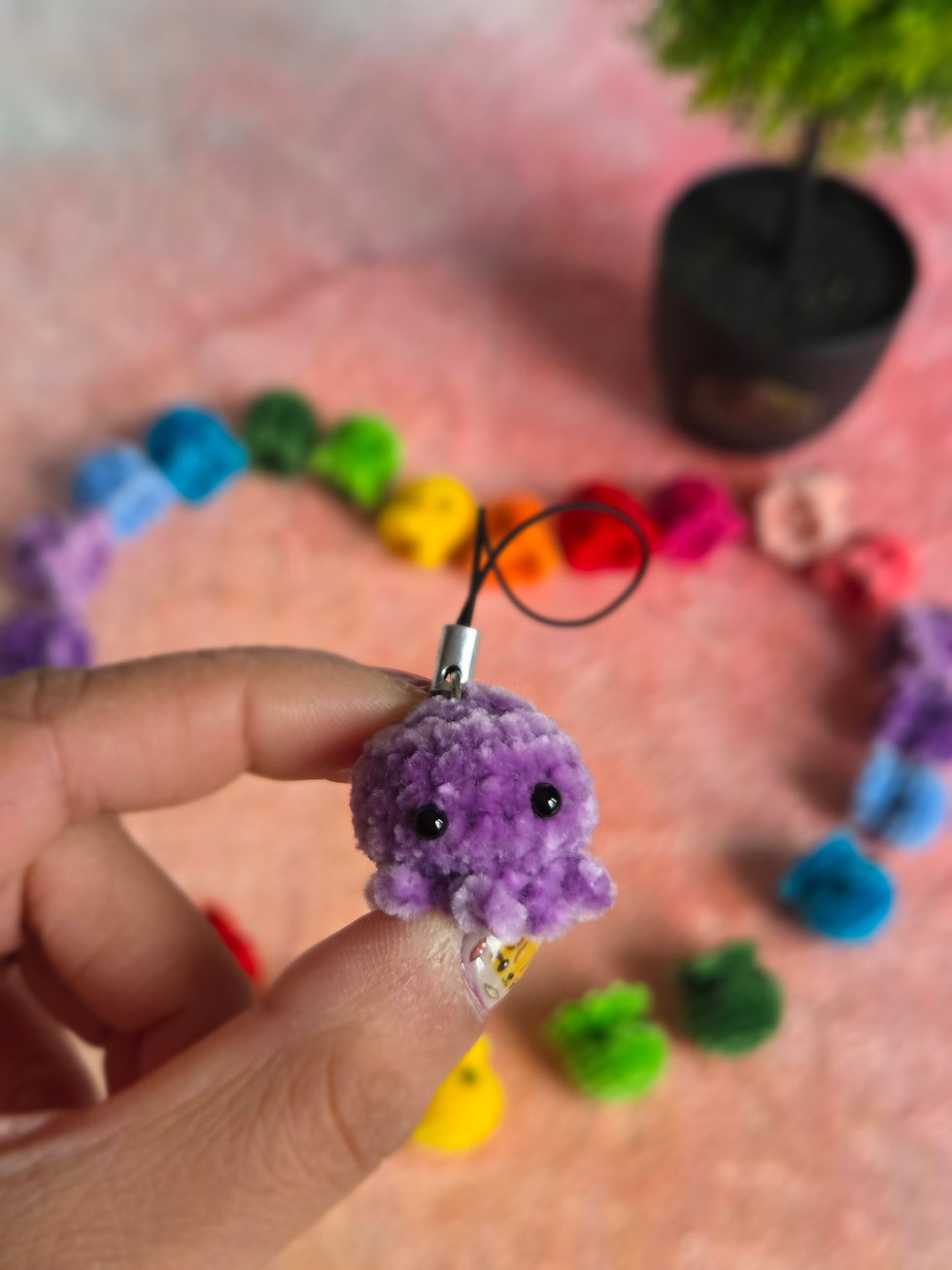 Miniature : Mini Poulpi en crochet 🐙
