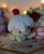 Miniature : Baleine en crochet Cookie avec chantilly