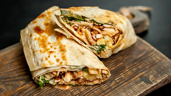 Shawarma wrap