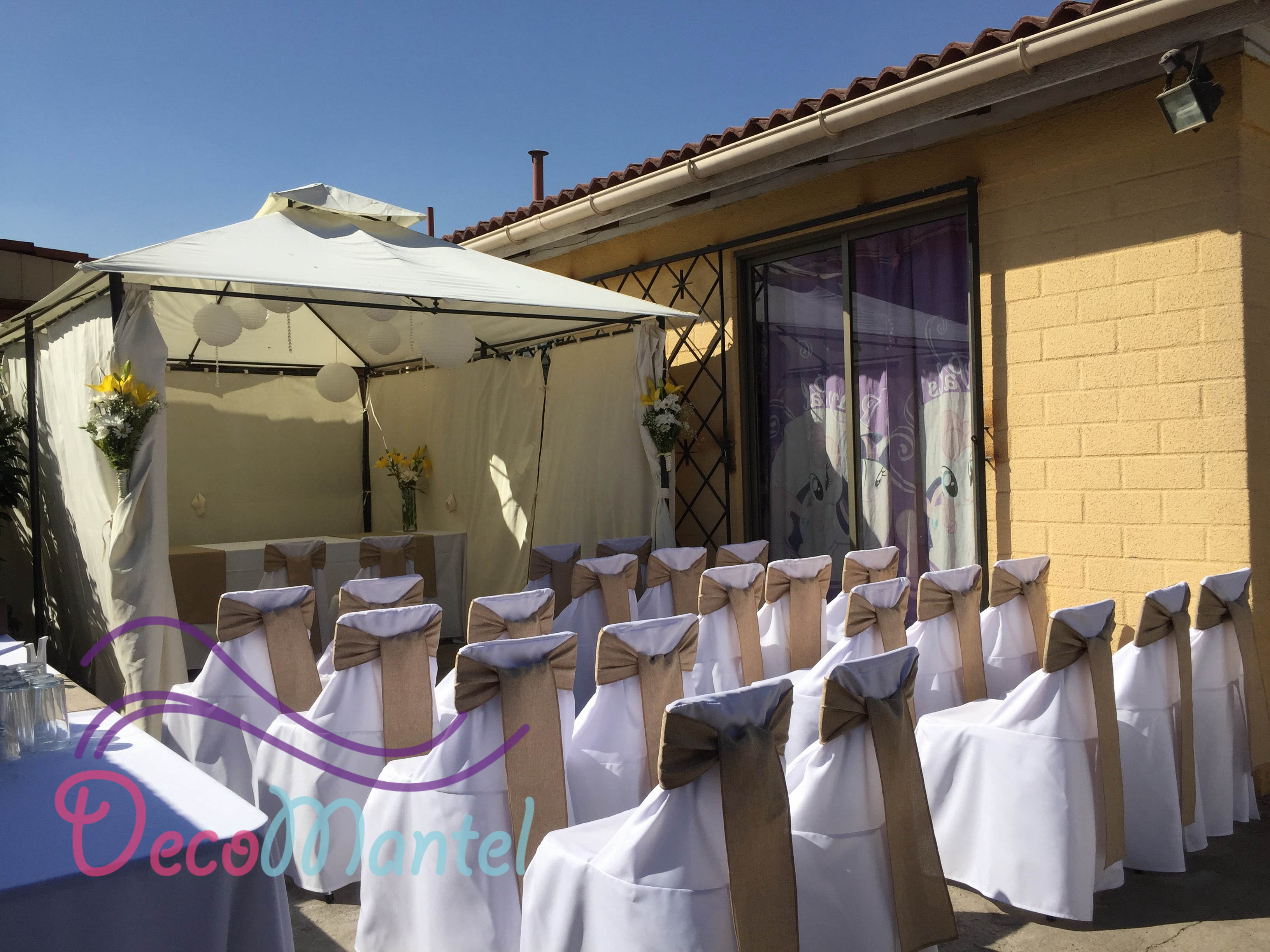 Decoración matrimonio