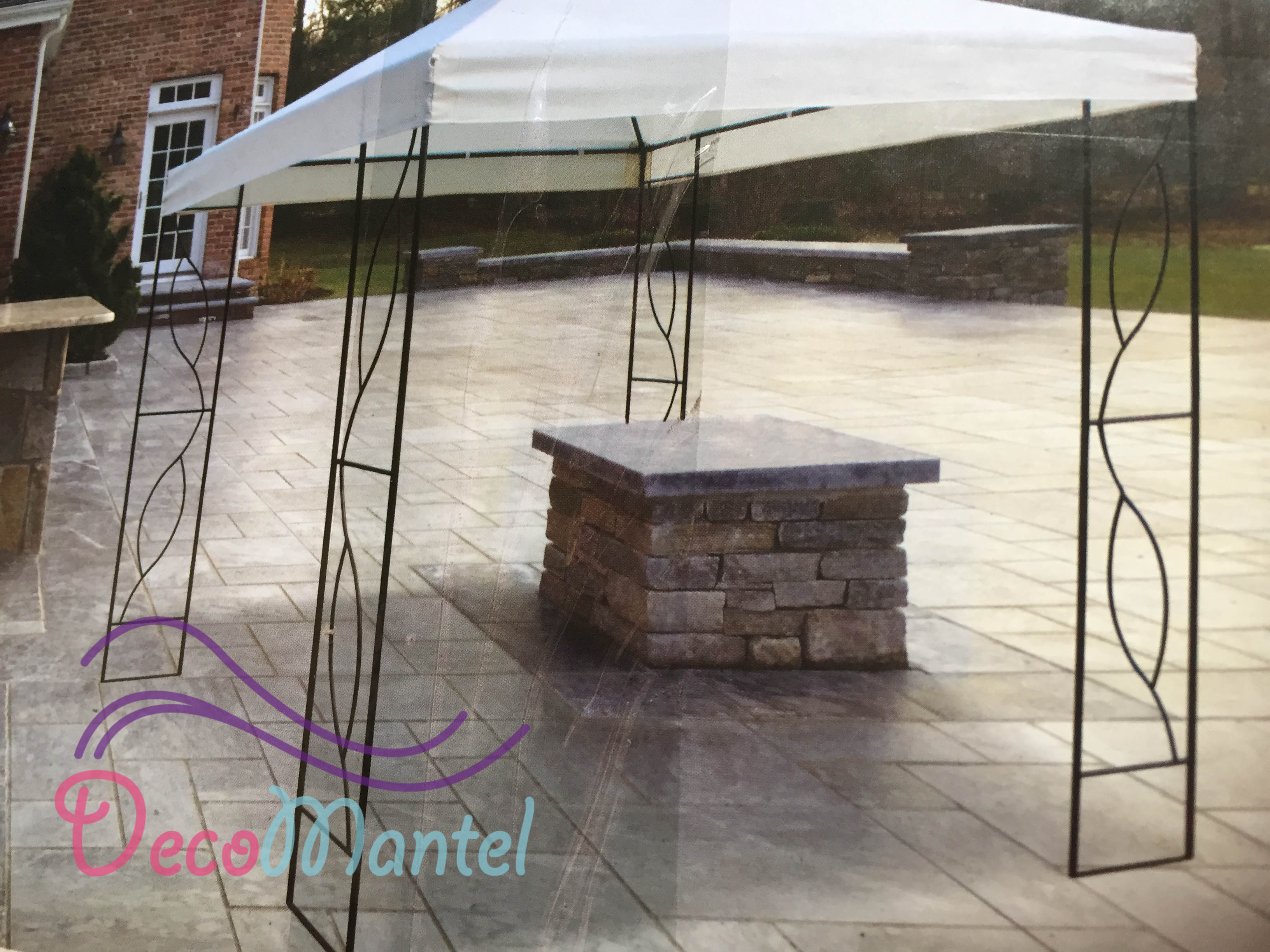 Pergola 2.5x2.5 Blanco