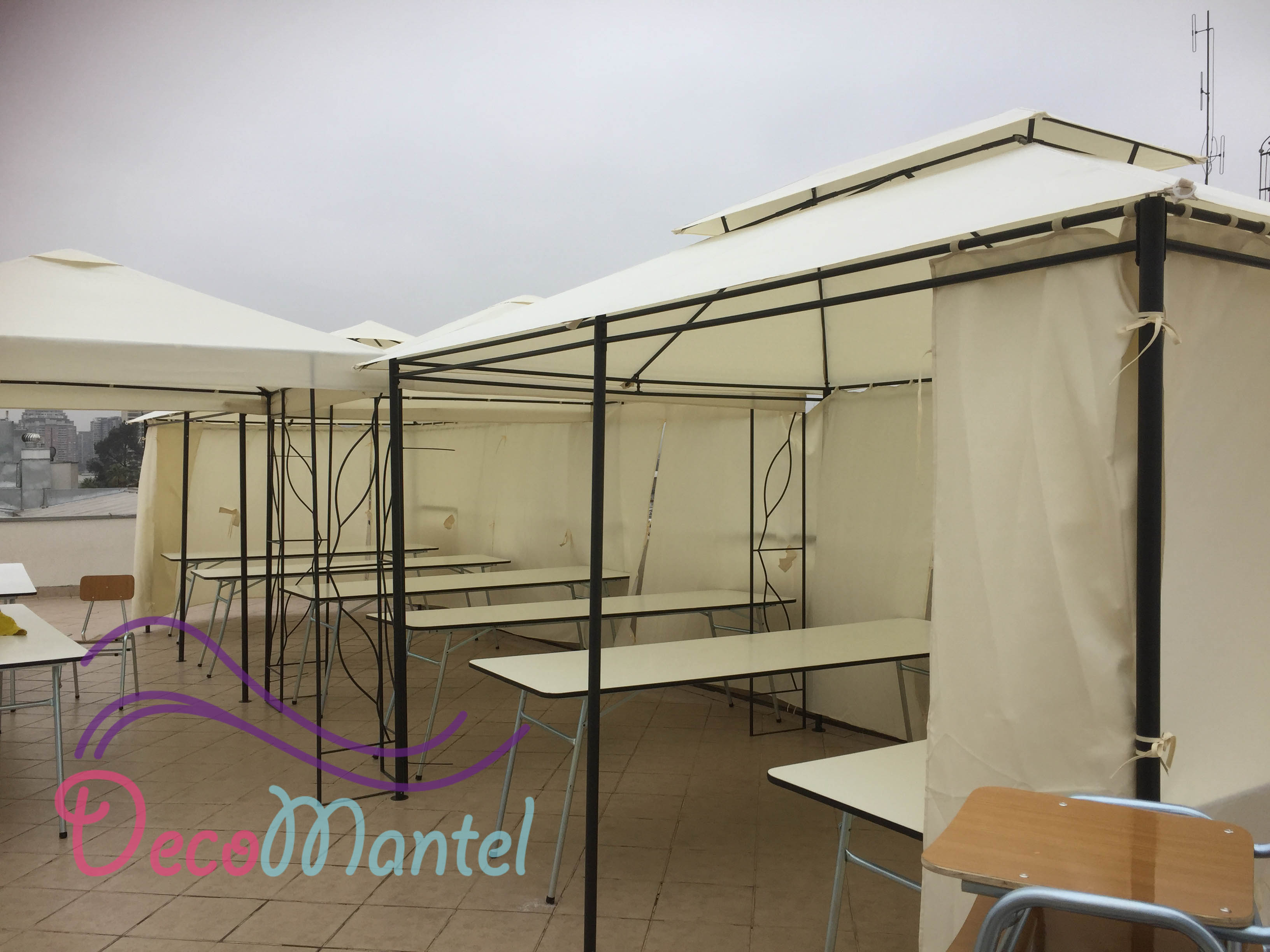 Montaje pergola 3x4 y 2,5x2,5