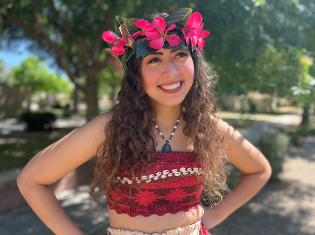 Princess Moana kids birthday party performer Glendale AZ