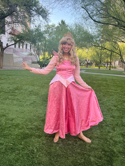 aurora sleeping beauty party princess performer West Valley AZ