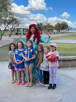 girl scout princess party arizona