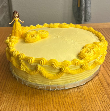 Princess Belle beauty and the beast kids birthday cake glendale az