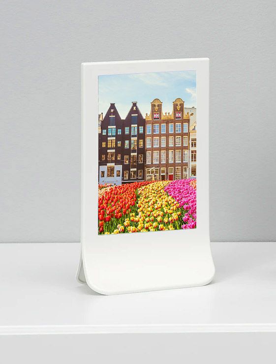 Cornice luminosa con immagine di Amsterdam - AMS10