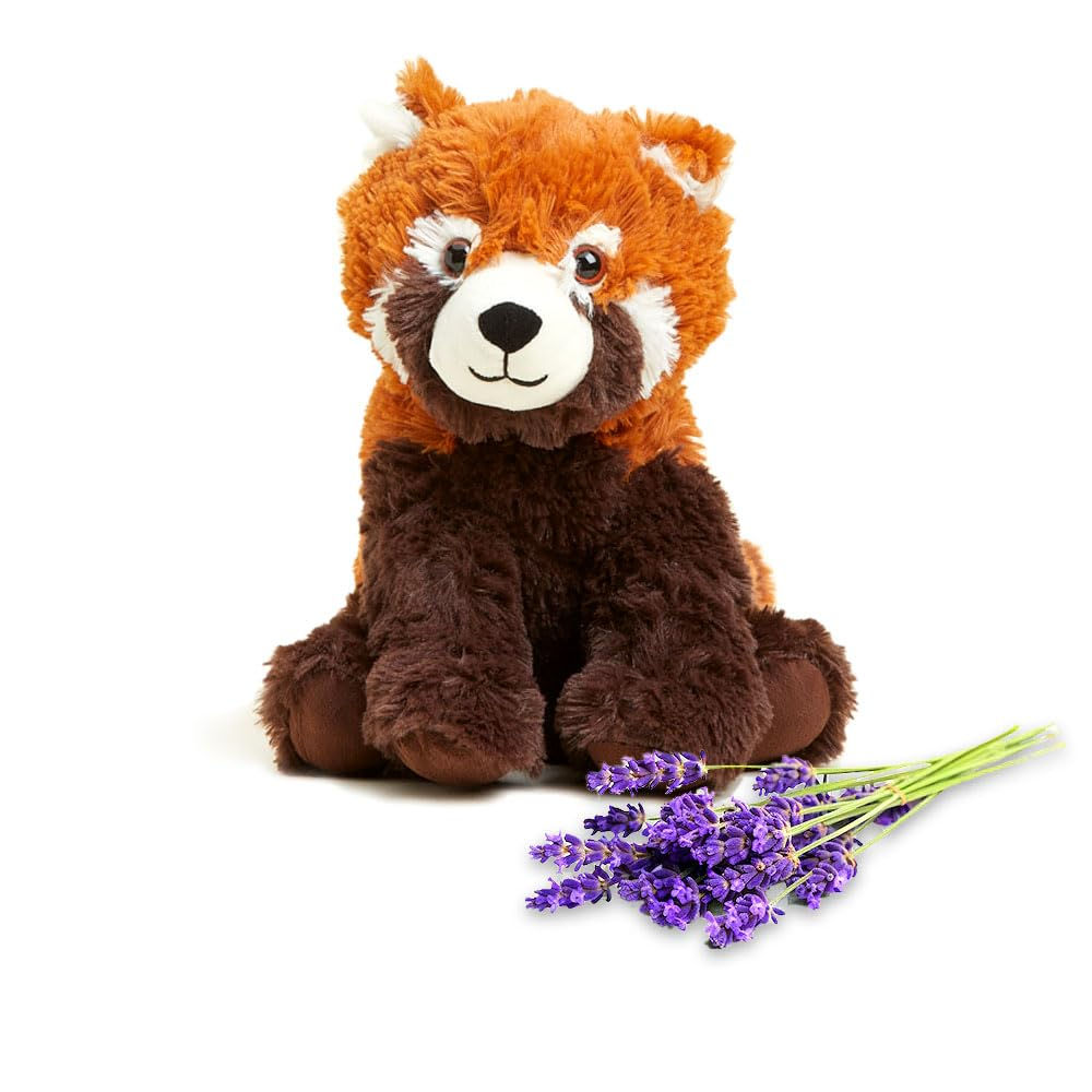 Warmies Microwavable & Weighted Stuffed Animals Red Panda - Heated Stuffed Anima