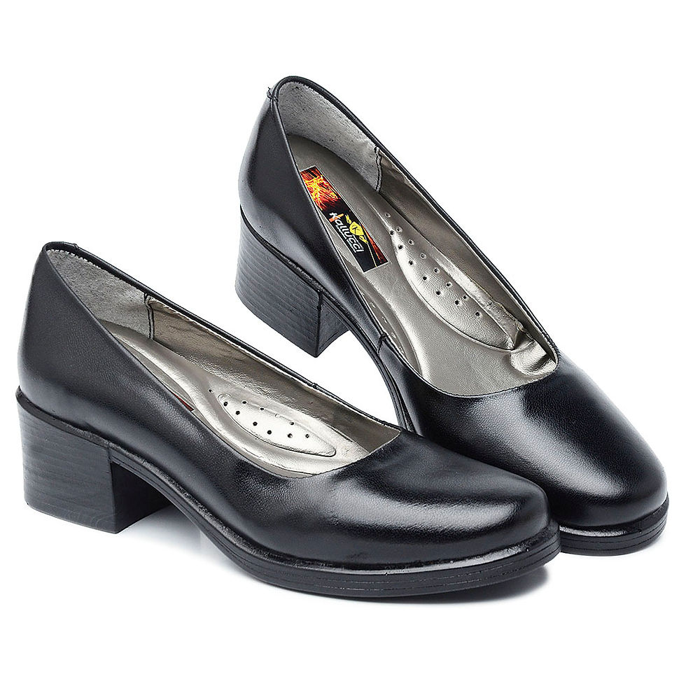 Sapato Social Militar Mocassim Feminino