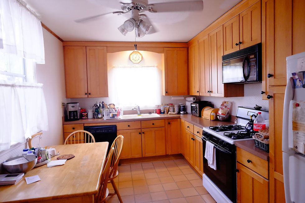Kitchen before