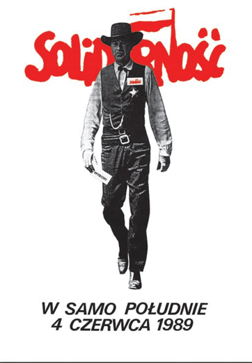 1989 Polish pro-democracy election poster, Solidarnosc