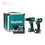 Thumbnail: ชุด มากีต้า (MAKITA) COMBO KIT รุ่น CLX205SX2 ประกอบด้วย สว่านกระแทกไร้สาย 12VMA