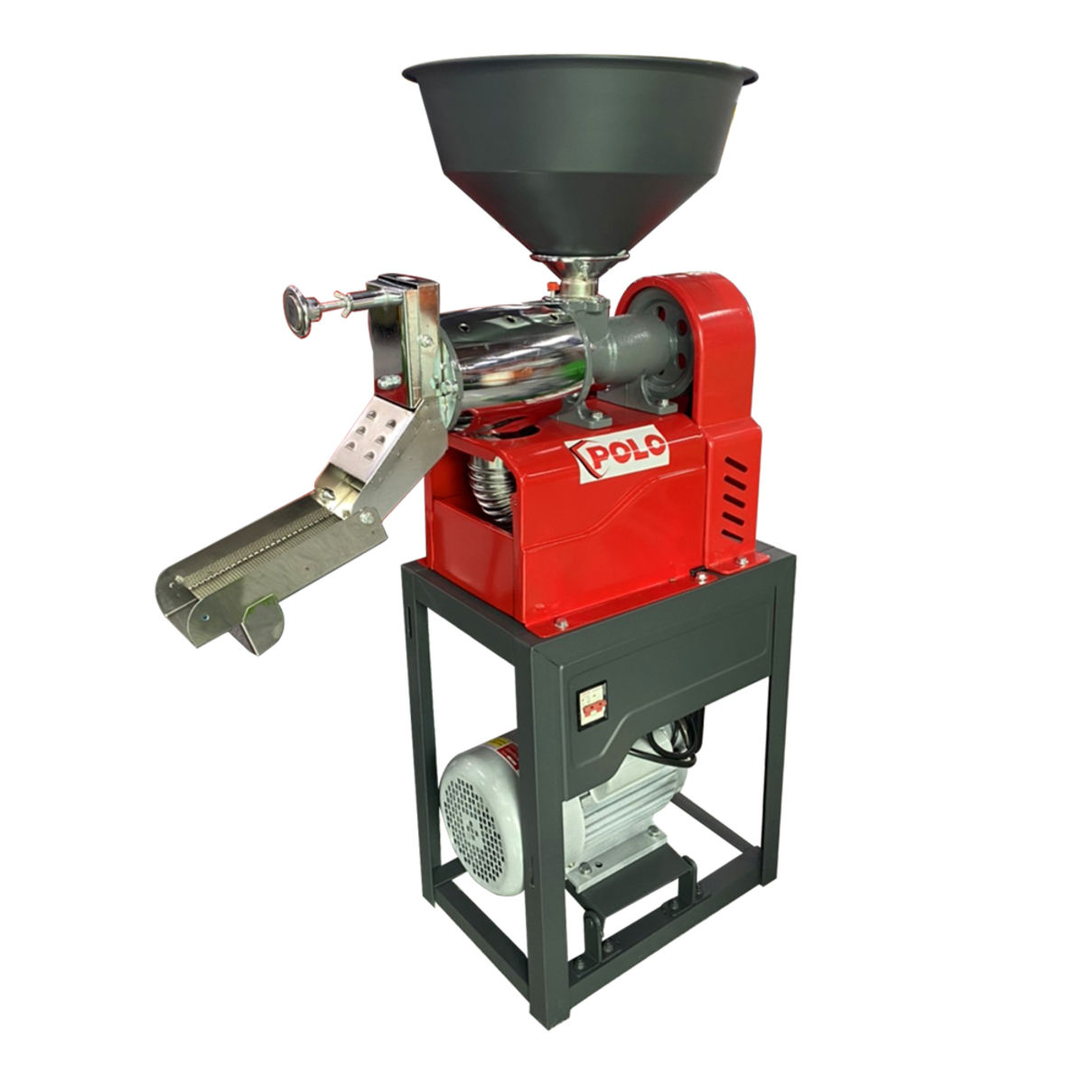 เครื่องสีข้าว 1 ระบบ โปโล (POLO) รุ่น PRM150 มอเตอร์ 2.2 KW สีข้าว 180 กก./ชม. ใ