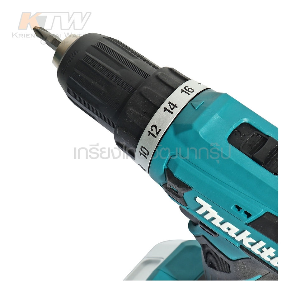 Thumbnail: MAKITA สว่านไขควงไร้สาย 18 โวลต์ ขนาด 1/2 นิ้ว รุ่น DF488D002 แรงบิดหมุน 38 นิวต