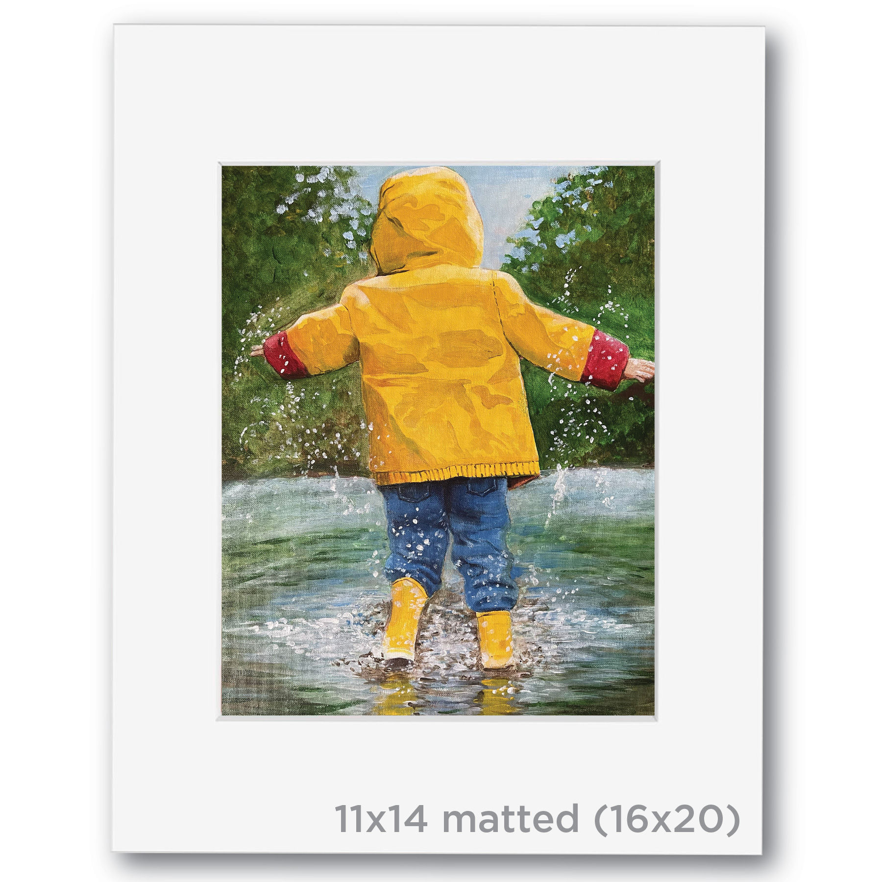11x14 Matted Print (16x20)