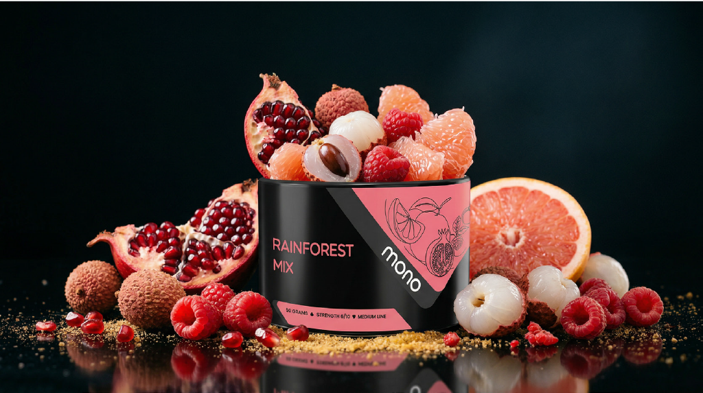 MONO 60g -  מס' 40 פטל רימון ליצ'י אשכוליות