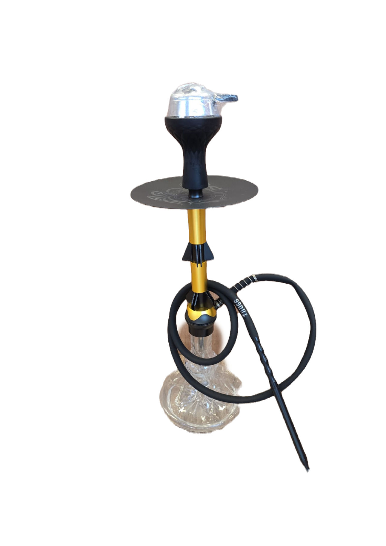 נרגילה גרמנית בינונית מעוצבתכולל ראש וקלאוד