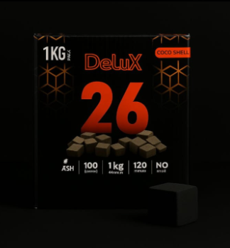גחלים Dluxe מידה 26: 1 ק"ג, 26 יחידות