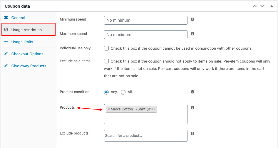 Discover Smart Coupons for WooCommerce - T-Shirt Example - Woo DSers
