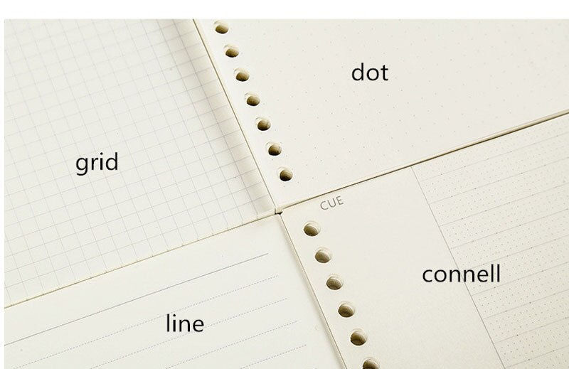 Thumbnail: NEW  A5 B5 Loose Leaf Notebook