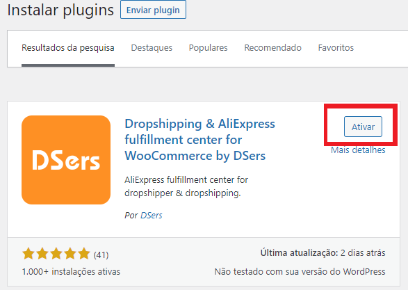 Instalar o DSers no WordPress com Woo DSers - 5 - Woo DSers