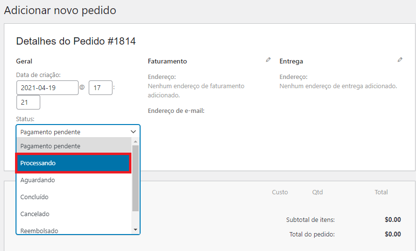 Alterar a quantidade de um pedido com Woo DSers - 3 - Woo DSers