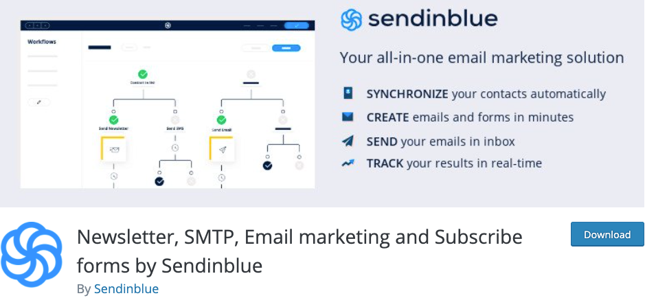 Best Email Marketing Plugins on WordPress and WooCommerce - Sendinblue - DSers