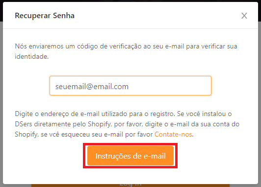 Alterar senha com Woo DSers - 3 - Woo DSers