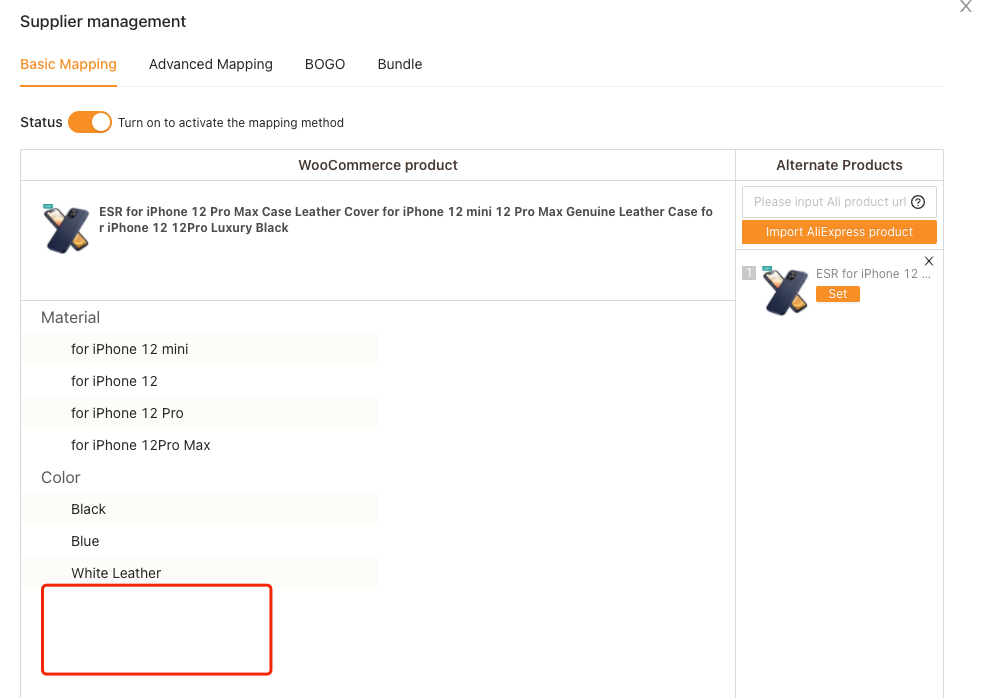 Remove Ships From of a product with Woo DSers - Ships From Removed - Woo DSers