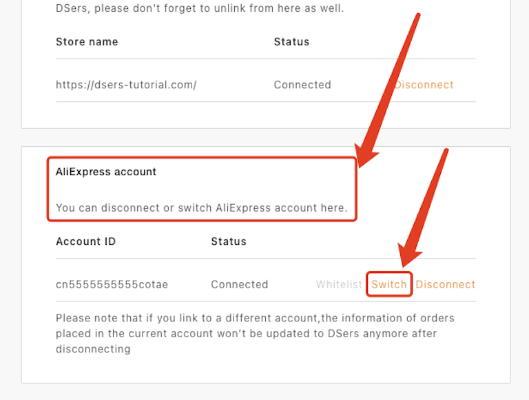 Pedidos não aparecem no AliExpress com Woo DSers - 4 - Woo DSers