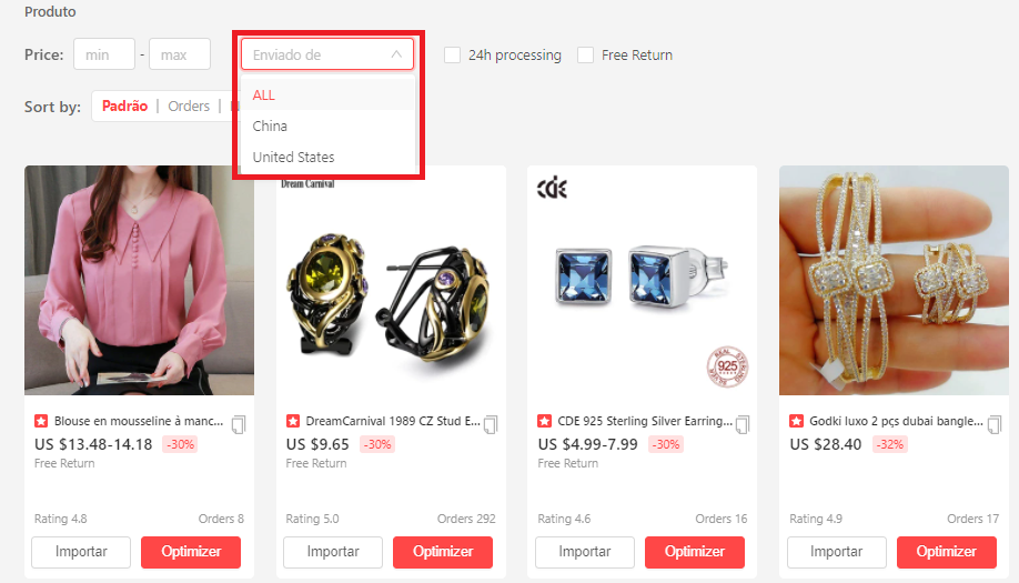 Encontrar fornecedores com Woo DSers - 9 - Woo DSers