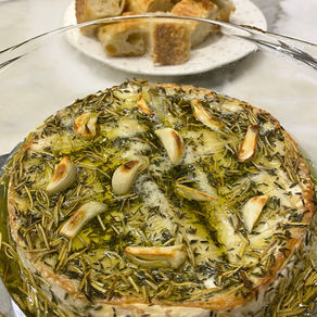 Garlic & Herb Baked Brie