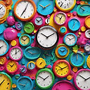 a bright coloured clock.jpg