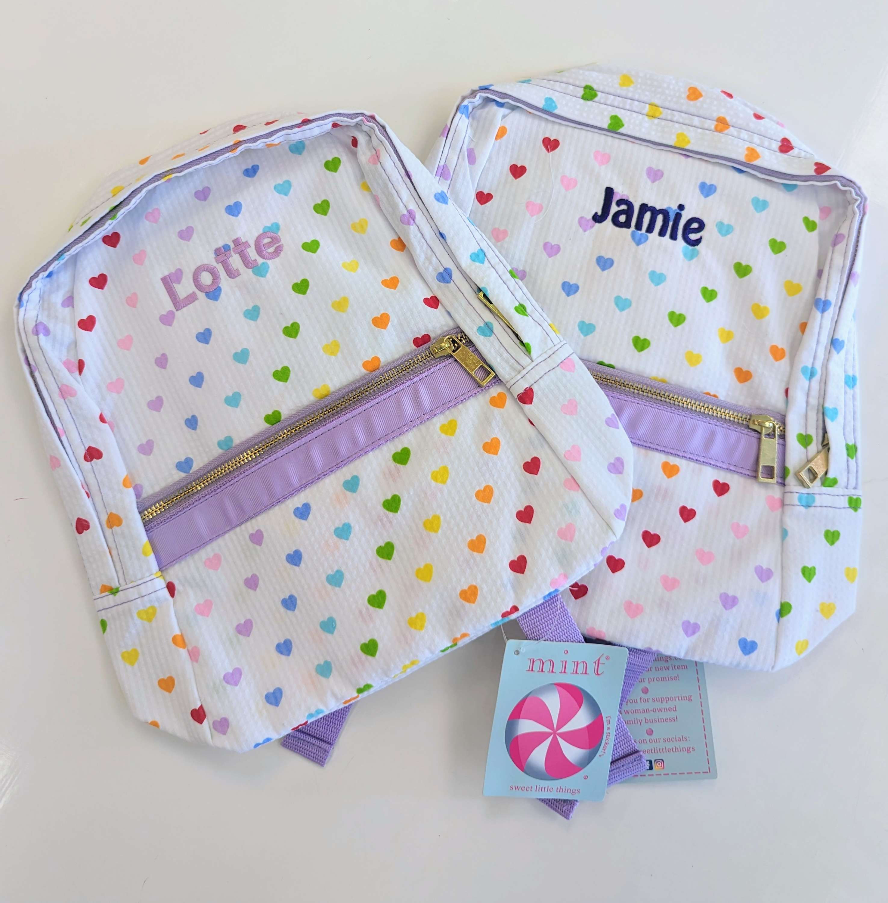 Tiny Hearts Mini Backpack