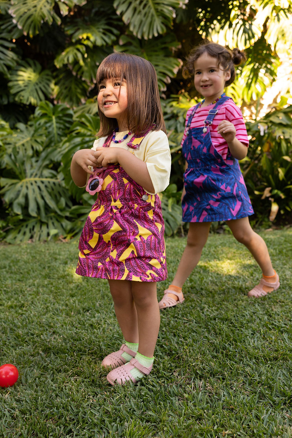 Miniatura: Saia-jardineira INEDIT kids X AKANA