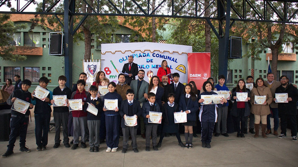 Escuela el Edén de Talca, realizó la segunda versión del torneo escolar comunal de cálculo mental.