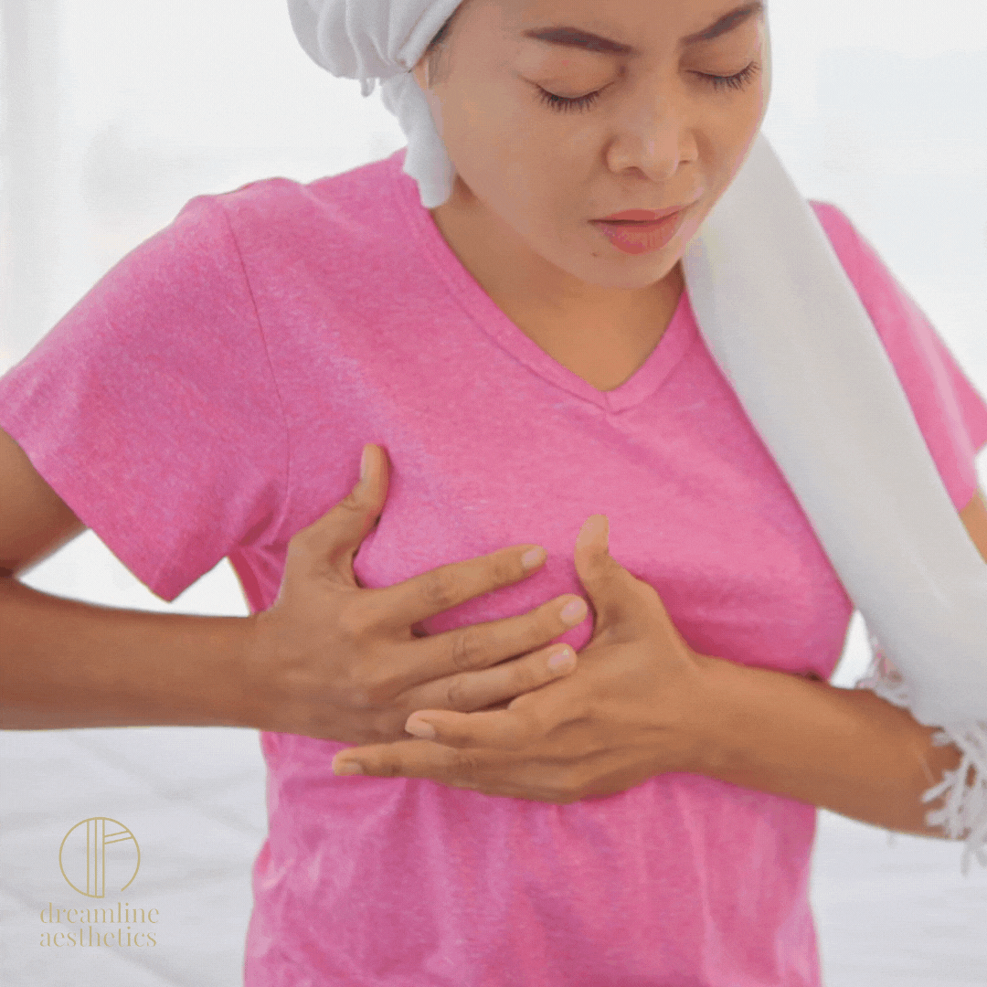 experiencing bust pain?