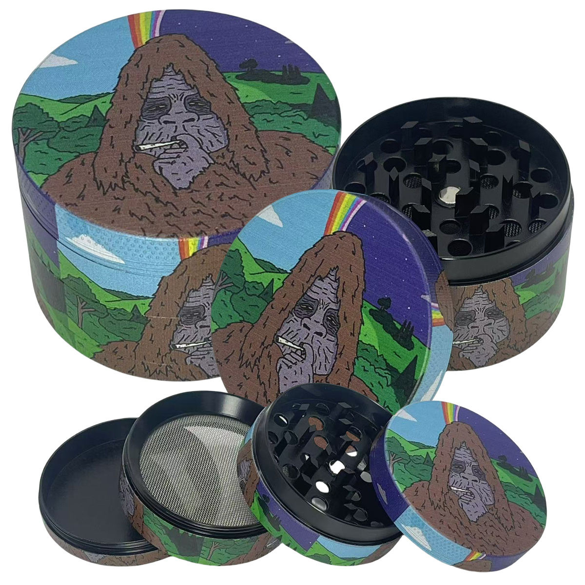 Metal Gorilla Herb Grinder
