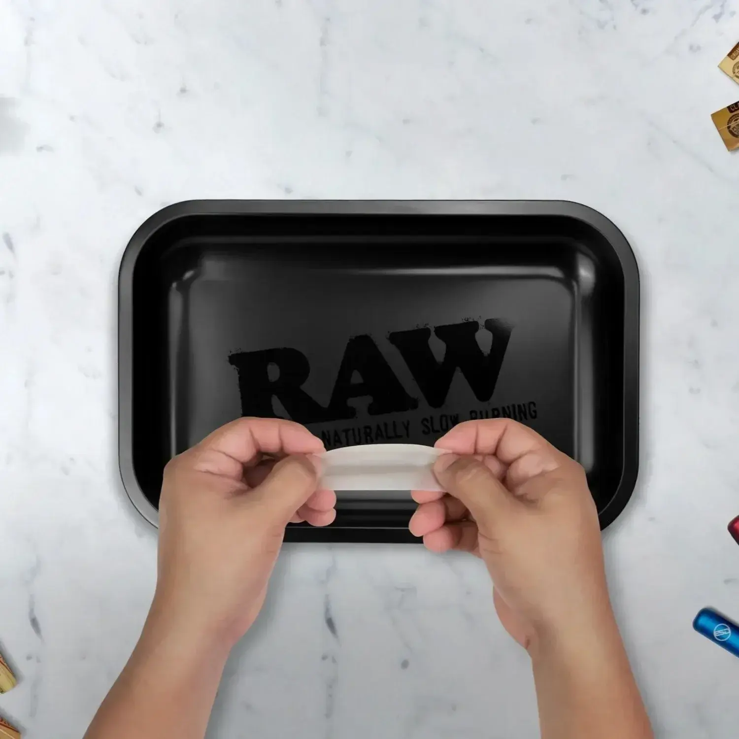 Premium Metal Rolling Tray – Durable Non-Stick Herb Tray