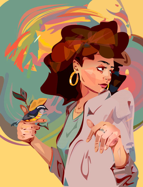 Vector Self-Portrait