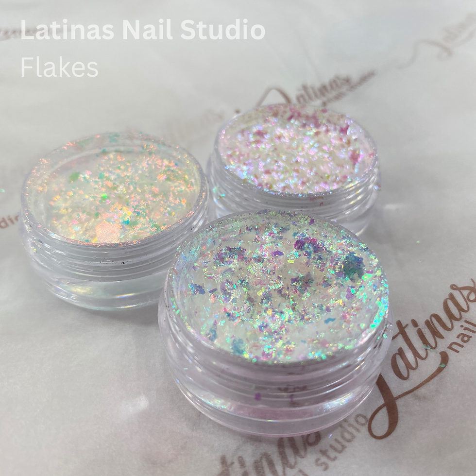 Miniatura: Latinas Nail Studio Flakes set 5pz
